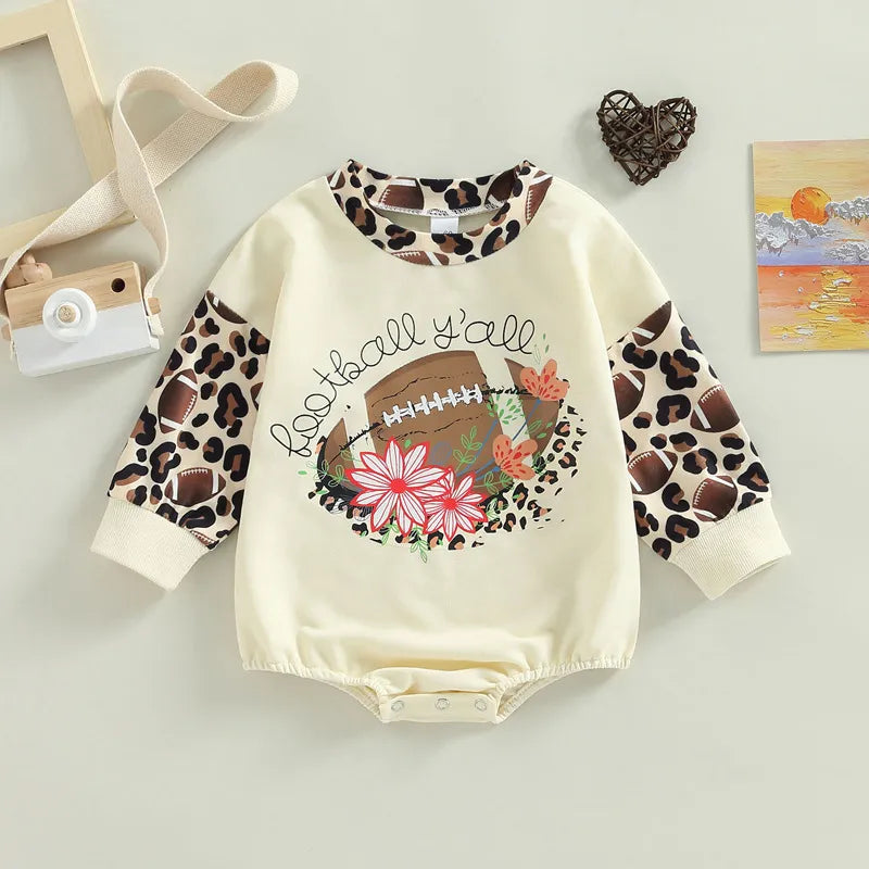 Baby Football Print Top