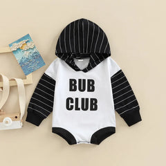 Baby BUB CLUB Hooded Pomper