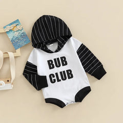 Baby BUB CLUB Hooded Pomper