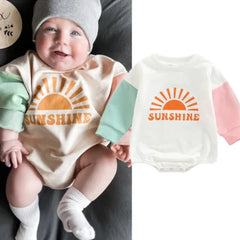 Baby Sunshine Print Romper