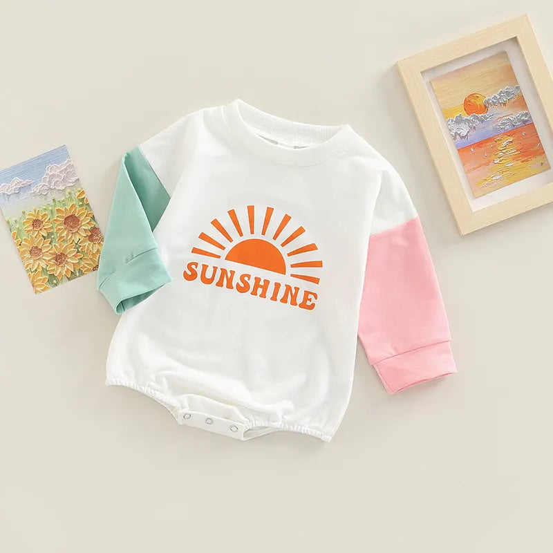 Baby Sunshine Print Romper