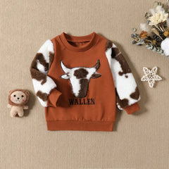 Baby Cow Print Top