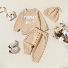 2-Piece Mama's boy Print Set