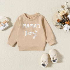 2-Piece Mama's boy Print Set