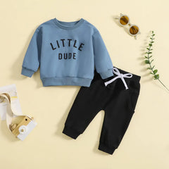 2-Piece Little Dude Print Set