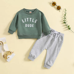 2-Piece Little Dude Print Set