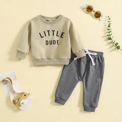 2-Piece Little Dude Print Set