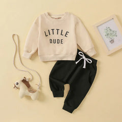 2-Piece Little Dude Print Set