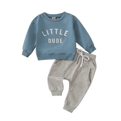 2-Piece Little Dude Print Set