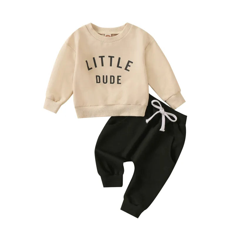 2-Piece Little Dude Print Set