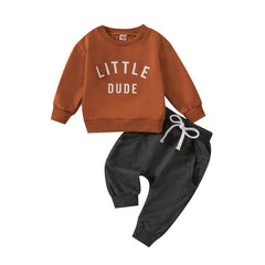 2-Piece Little Dude Print Set