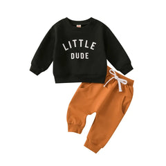 2-Piece Little Dude Print Set