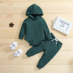 2 Piece Baby Solid Color Set