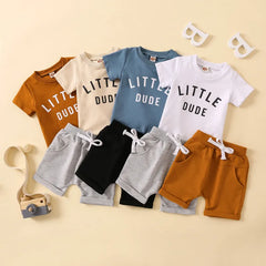 2-Piece Little Dude Print Set