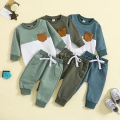 2 Piece Baby Color Satching set