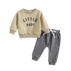 2-Piece Little Dude Print Set