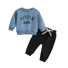 2-Piece Little Dude Print Set