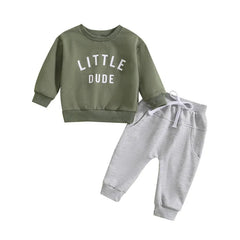 2-Piece Little Dude Print Set