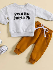 2 Piece Baby Sweet Like Pumpkin Pie Set