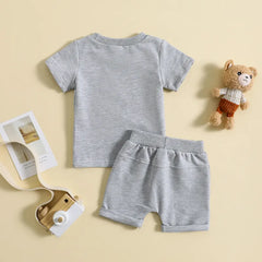 2 Piece Baby Bear Print Set