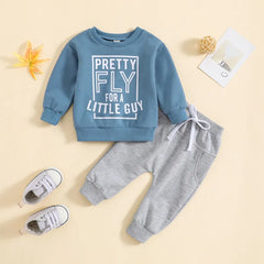 2 Piece Baby Pretty Fly For A Little Guy Set