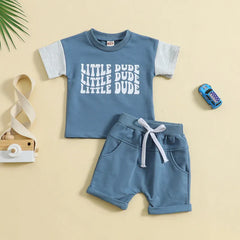 2-Piece Little Dude Print Set