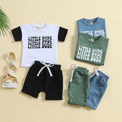 2-Piece Little Dude Print Set