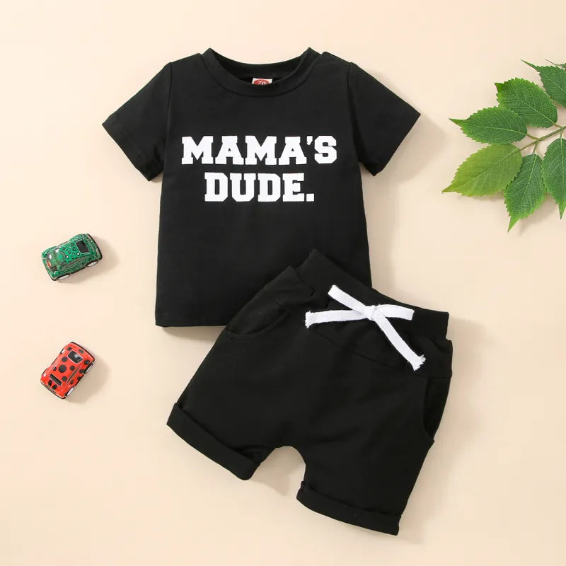 2-Piece Mama's Dude Print Set