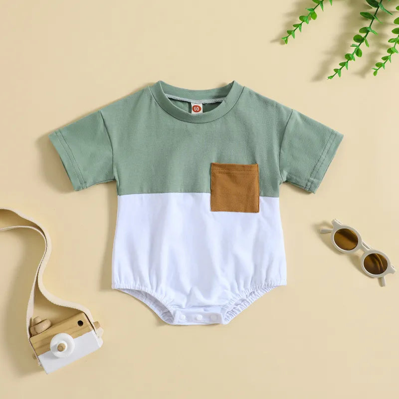 Baby Color Satching Romper