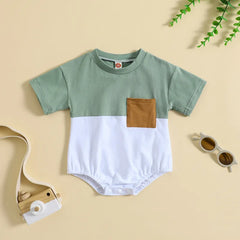 Baby Color Satching Romper