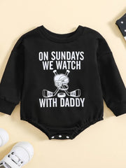 On Sumday's We Watch With Waddy Romper