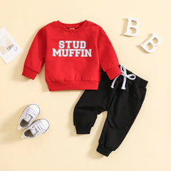 2 Piece Baby STUD MUFFIN Set