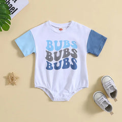 Baby Bubs Print Romper