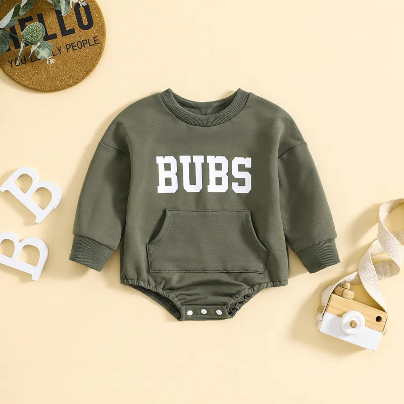 Baby BUBS Print Romper