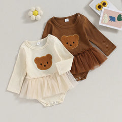 Baby Bear Print Romper