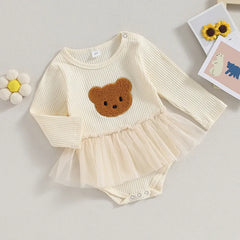 Baby Bear Print Romper