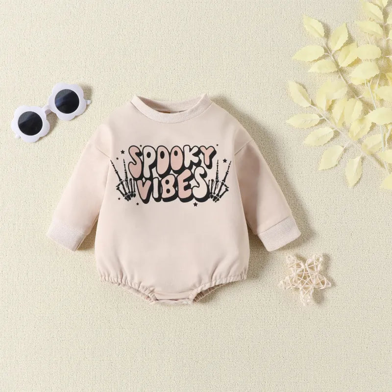 Baby Spooky Vibes Romper