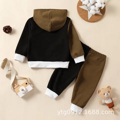 Baby Color Matching Casual Suit