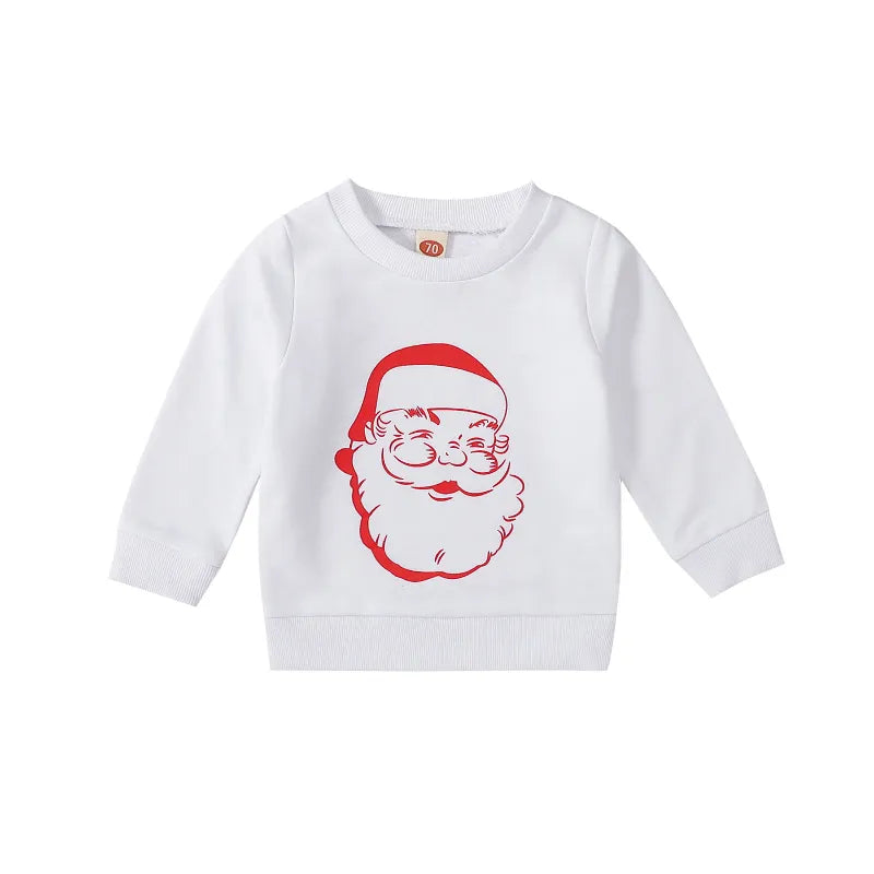 Baby Santa Print Top