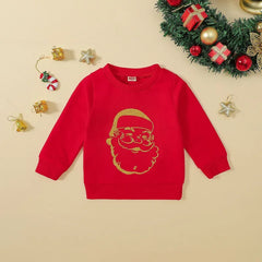 Baby Santa Print Top