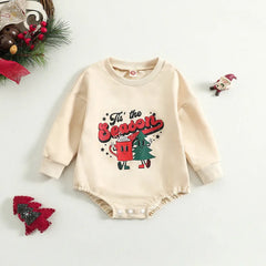 Baby Tis'the Season Romper