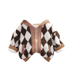 Baby Plaid Zipper Jacket