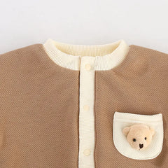 Baby Winter Warm Bear Jumpsuit