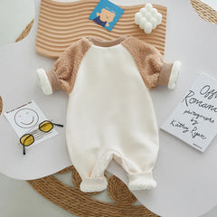 Baby Winter Warm Bear Jumpsuit