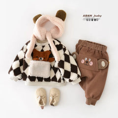 Baby Bear Plaid Coat