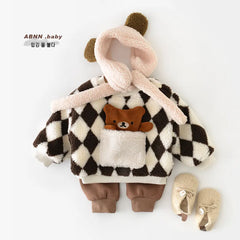 Baby Bear Plaid Coat