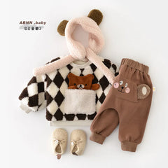 Baby Bear Plaid Coat