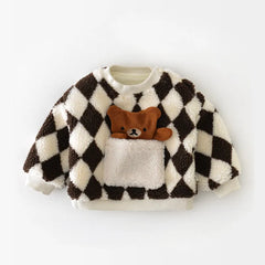 Baby Bear Plaid Coat