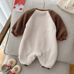 Baby Winter Warm Bear Jumpsuit