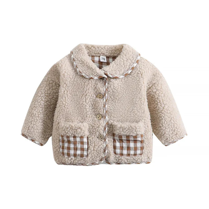 Baby Warm Wool Lamb Coat